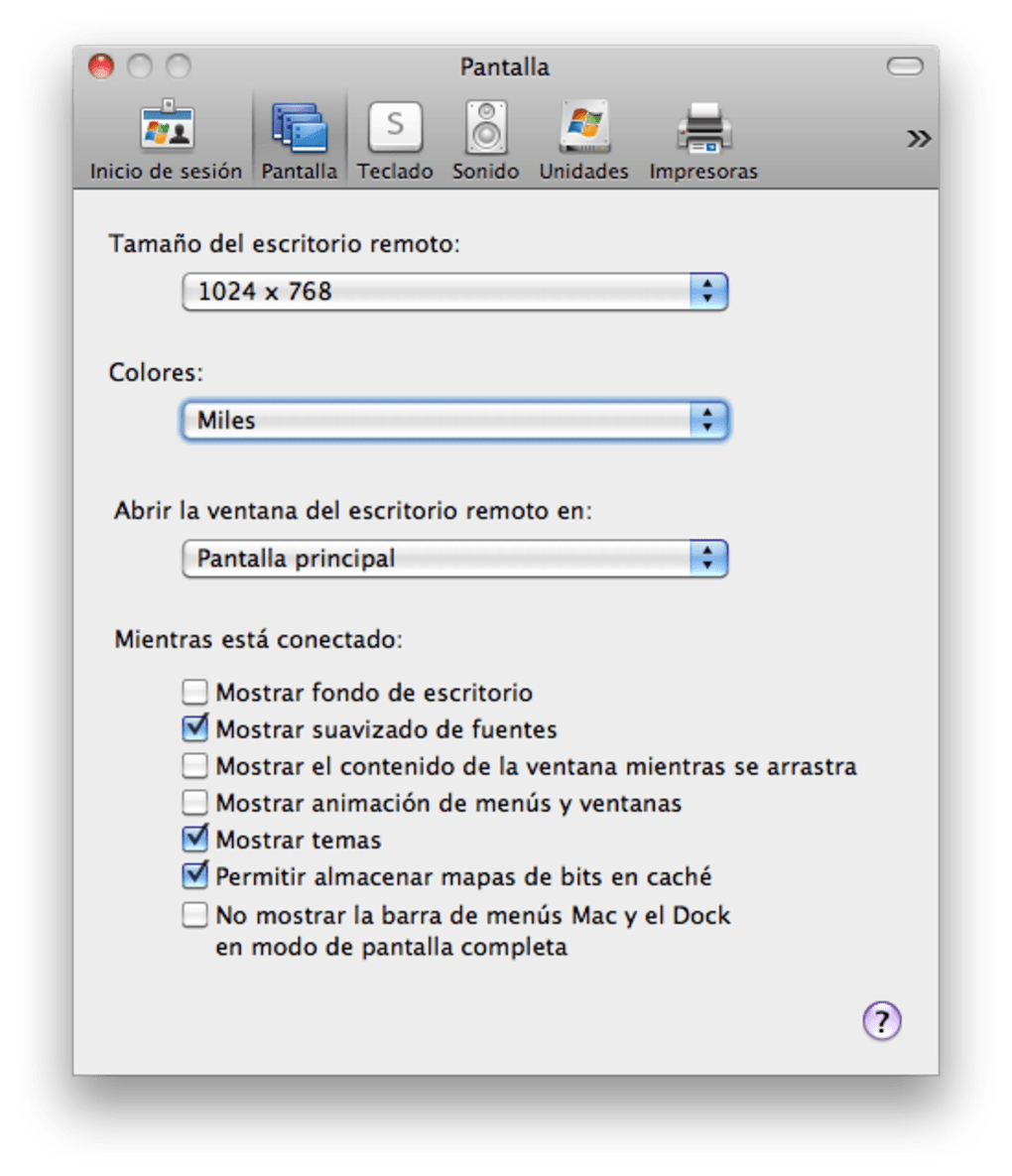 microsoft remote desktop connection client for mac 10.10.5